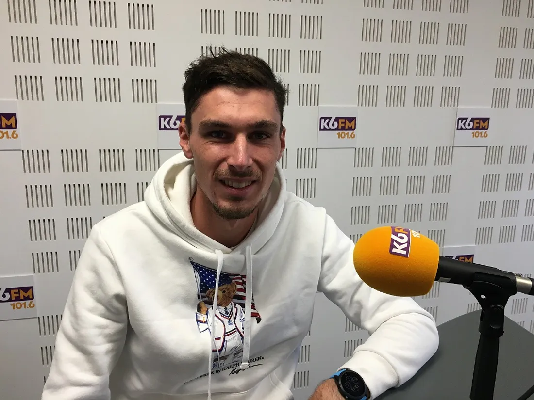 Alexis Miellet, lors de sa dernière visite chez K6FM